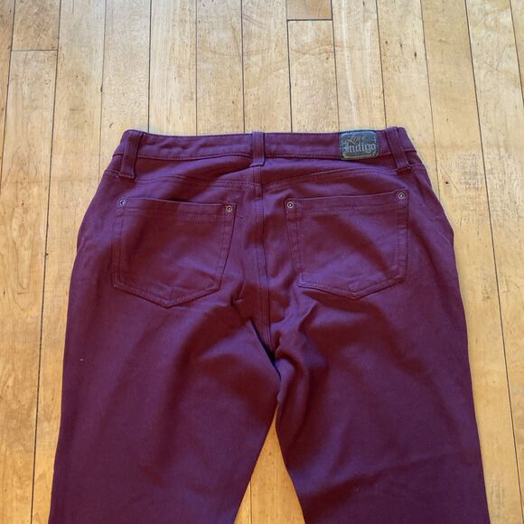 Love Indigo Jeggings Women’s Size 8 Purple Stretch Skinny - Picture 15 of 16